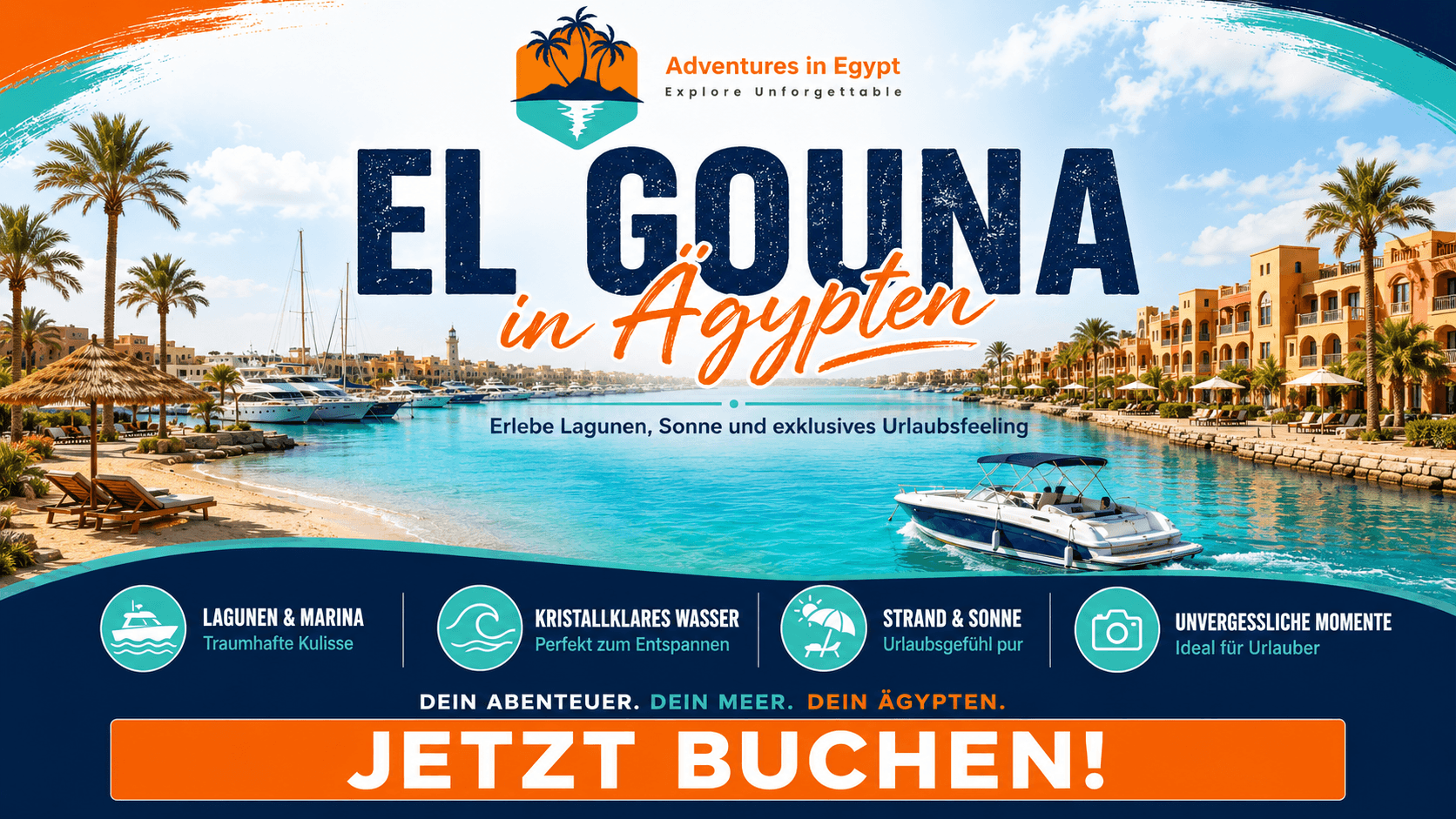 El Gouna Lagunenfahrt