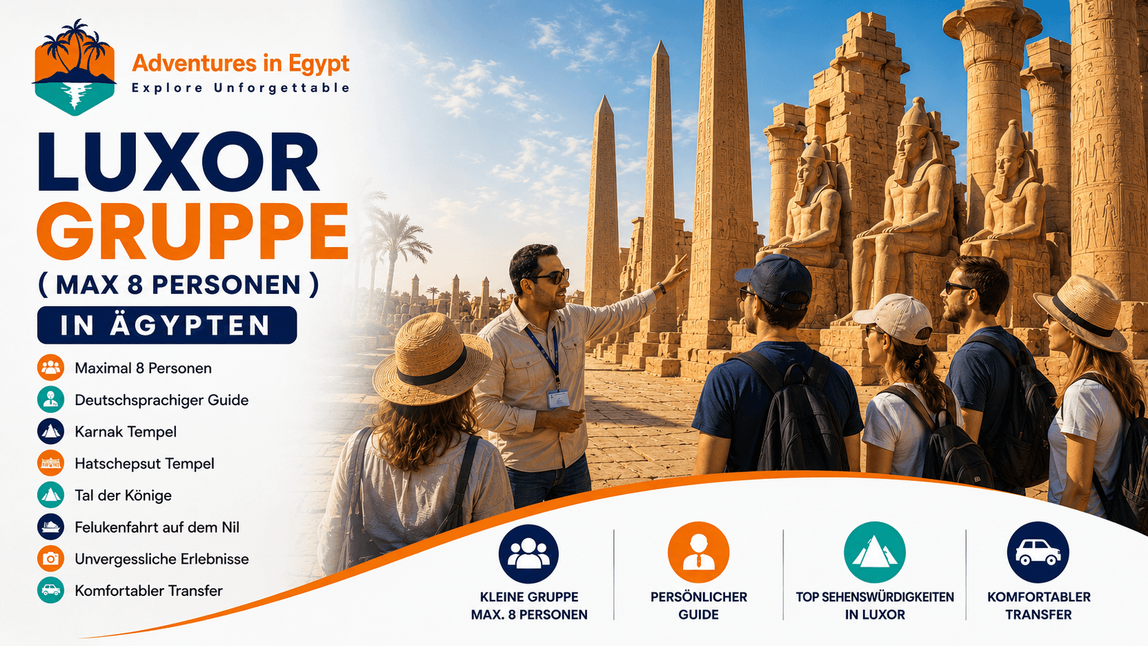 Luxor Tour Gruppe