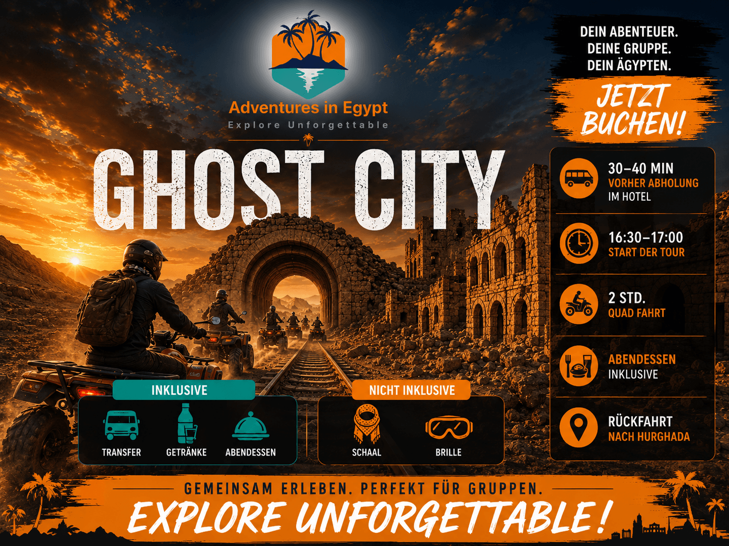 Ghost City Quad Tour
